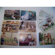 Baby Animals Matching game Memory cards