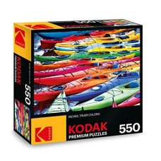 KODAK Premium Puzzles colorful Kayaks Jigsaw Puzzle