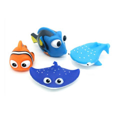 ALLcELE Kid Shower Toy Baby Bath Toys for Squirt, Finding Dory Nemo Toddler Swimming Pool Toys 4pcs