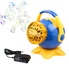 Bubble Machine Automatic Bubble Blower Toys for Toddlers Kids, Portable Bubble Maker for Party Birthday Indoor Outdoor, 1000 Bubbles Makers Per Minute Operated by Plug in or Battery