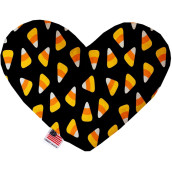 Mirage Pet Products candy corn 8 Inch Heart Dog Toy