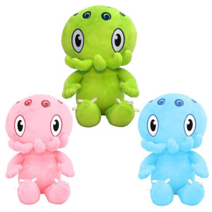 c is for cthulhu Baby Plush Trifecta (green + Pink + Blue) Bundle