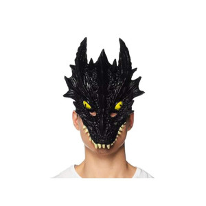 HM Smallwares Black Dragon Mask