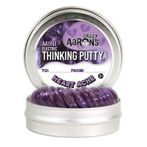 crazy Aarons Thinking Putty - Hearth Ache Electric 2 Tin - Valentines Day 2019