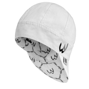 Welder Nation 8 Panel Welding cap, Durable, Soft 10 oz cotton Duck canvas, for Safety and Protection While Welding (8, White)