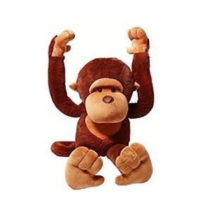 Yunnasi Monkey Stuffed Animal Large Plush Toy Soft cuddly giant Monkey gifts for Kid (80cm)