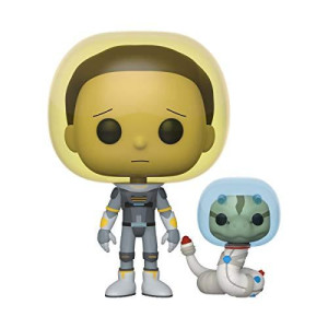 Funko Pop Animation: Rick and Morty - Space Suit Morty with Snake