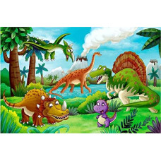 100 Piece Jigsaw Puzzles for Kids 4-8 Puzzles for Toddler Dinosaur Puzzle children Learning Preschool Educational Puzzles Toys for Boys and girls