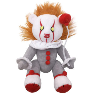 Verceco Cute Clown Plush Toy 13'' Stuffed Toy Doll Figure For Kids Birthday