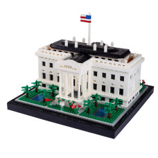 REVVIT Architecture White House Micro Building Blocks (2300 Pieces) creative Building Set for Adults and Teens