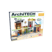 Smartlab Archi-Tech Electronic Smart House With 40 Kinetic , Energetic Circuitry Projects And 62 Pieces In The Science Kit