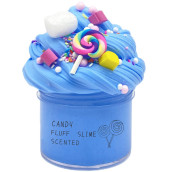 Butter Slime Upgraded candy Slime with charms, Scented Sludge, Non-Sticky, Stress Relief Toy for girls and Boys (200ml)