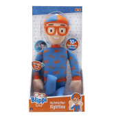 Blippi Nighttime Feature Plush, Includes 16-Inch Nighttime Feature Plush with 11 Unique Sounds and Phrases