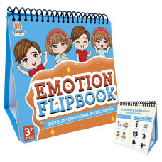 32 Different EmotionsFeelings Flip Book Teaching children Emotions Feelings chart for Kids Teacher Resource Mood Flip Book Emotions Flash cards