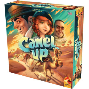 camel Up (Second Edition) Strategy Dice game Family Board game for Adults and Kids Ages 8 and up 3 to 8 Players Average Playtime 30-45 Minutes Made by Eggertspiele