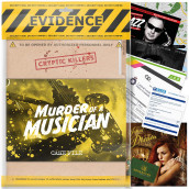 cryptic Killers Unsolved Murder Mystery game - cold case File Investigation - Detective cluesEvidence - Solve The crime - Individuals, Date Nights & Party groups - Murder of a Musician