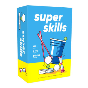 Super Skills - Action game for competitive People - Beat Your Friends at 120 challenges - Fun group Activity for Family Night or Party with Kids, Teens & Adults