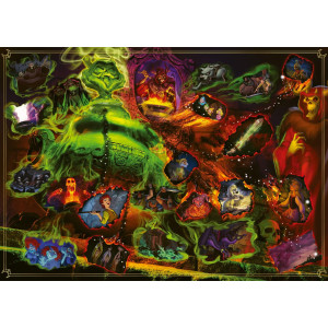 Ravensburger Disney Villainous: Horned King 1000 Piece Jigsaw Puzzle For Adults - 16890 - Every Piece Is Unique, Softclick Technology Means Pieces Fit Together Perfectly