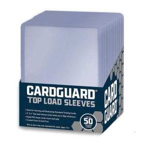 cARDgUARD cardguard Top Loader card Sleeves, 50 count