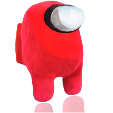 BAOERHUI Among Plush Toys 22Inch cute Plushies Us Stuffed Animal Toys with Bulging Eyes christmas Thanksgiving Wonderful gifts for game Fans or children Red