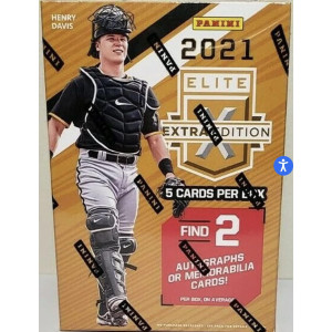 2021 Panini Baseball Elite Extra Edition Baseball Trading card Blaster Box