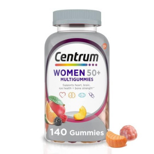 centrum Silver Womens Multivitamin gummy for Women 50 Plus, MultivitaminMultimineral Supplement