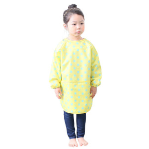 Plie Waterproof Kids Art Smocks 37 Colors Age 110 Sxxl Size Yellow Dot 01S