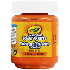 Crayola Washable Kids Paint 2 Oz Orange