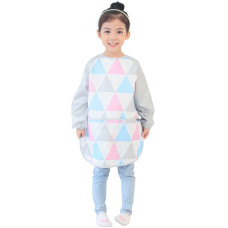 Plie Waterproof Kids Art Smocks 37 Colors Age 110 Sxxl Size Pink Triangle 20L