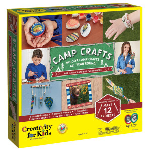 Creativity For Kids Camp Crafts Create 12 Classic Arts And Craft Projects