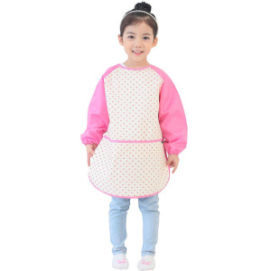 Plie Waterproof Kids Art Smocks 37 Colors Age 110 Sxxl Size Pink Heart Dot 27Xl