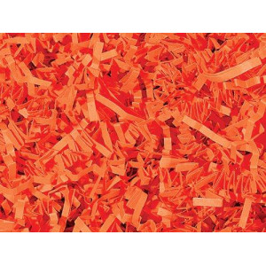 Dpc Crinkle Paper Shred For Packaging Gift Boxbasket Filler 2Ounce Bag Orange