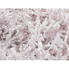 Dpc Crinkle Paper Shred For Packaging Gift Boxbasket Filler 2Ounce Bag White