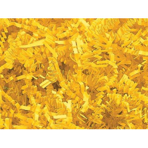 Dpc Crinkle Paper Shred For Packaging Gift Boxbasket Filler 2Ounce Bag Yellow