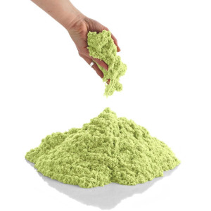 Coolsand 2 Lb Refill Pack Moldable Indoor Play Sand In Resealable Bag Neon Green