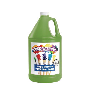 Colorations Gallon Of Apple Green Simply Washable Tempera Paint Paint Tempera Paint Washable Paint Washable Tempera Paint