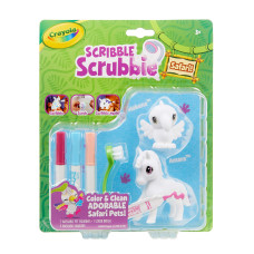 Crayola Scribble Scrubbie Safari 2 Pack Animal Toy Set Age 3