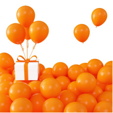 Kalor Orange Balloons 100 Pcs 5 Inch Mini Matte Latex Balloons For Balloon Garland Arch Birthday Decoration Wedding Party Bab