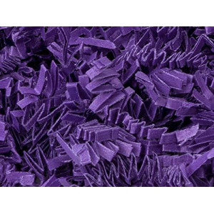 Dpc Crinkle Paper Shred For Packaging Gift Boxbasket Filler 2Ounce Bag Purple