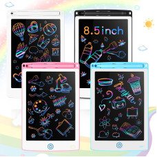 Zonon 4 Pcs Lcd Writing Tablet For Kids 85 Inch Doodle Board Drawing Tablet Toddler Toys Gifts Lcd Writing Board Electronic Era