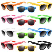 Tuparka 20 Pack Kids Sunglasses Summer Party Supplies Goody Bag Fillers For Pool Party Birthday Party Favors Mixed Colors