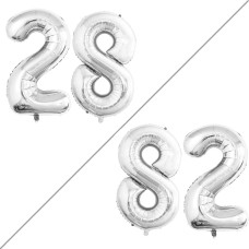 Goer Number 28 Balloons For 28Th Birthday Party Decorations 42 Inch Jumbo Foil Helium 82 Balloons For 82Nd Birthday Party Decora