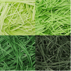 Whaline Easter Grass Raffia Paper Easter Basket Grass Green Theme Craft Shredded Tissue Raffia Gift Filler For Baskets Egg Stuff