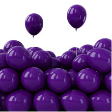 Partywoo Royal Purple Balloons 50 Pcs 5 Inch Purple Balloons Dark Purple Balloons For Balloon Garland Or Balloon Arch As Party