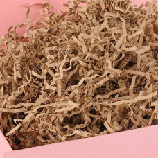 Obmmirao 1 Lb Kraft Crinkle Cut Paper Shred Filler For Gift Wrapping Basket Filling Decorative Grass Shredded Paper For Gift