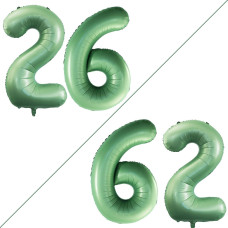 Goer Number 26 Balloons For 26Th Birthday Party Decorations 42 Inch Jumbo Foil Helium 62 Balloons For 62Nd Birthday 2026 New Yea