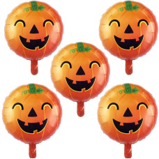 Hadckja Pumpkin Balloons Halloween Balloons Pumpkin Foil Balloons For Pumpkinthemed Party Birthday Party Supplies Decorations H