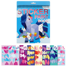 Sticker Book For Kids Ages 48 Sticker Paint Number Books Stickers For Kids Horse Sticker Book Girls Boys Birthday Party Favor G