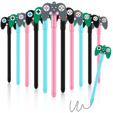 Tinlade 24 Pcs Video Game Pens Gamer Party Favors Themed Gaming Birthday Party Favor Gift Pen Controller Ink Kids Pens For Boys