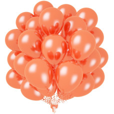 Kalor 12 Inch Pearl Rose Gold Balloons 50 Pcs Shiny Latex Helium Balloons For Kids Birthday Party Baby Shower Wedding Gradu